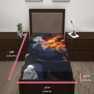 کاور تشک طرح انیمه my Hero Academia