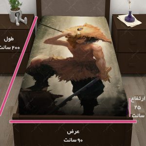 کاور تشک طرح انیمه  Demon Slayer