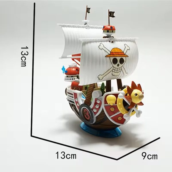 کشتی thousand sunny اسمبلی (دست ساز) انیمه وانپیس - تصویر 5