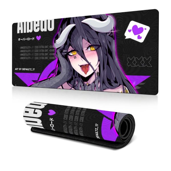 موس پد گیمینگ انیمه overlord طرح Albedo