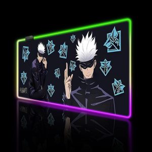 موس پد RGB گیمینگ طرح انیمه  JUJUTSU KAISEN