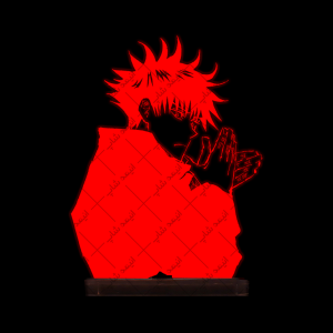 چراغ خواب انیمه Jujutsu Kaisen طرح Megumi Fushiguro