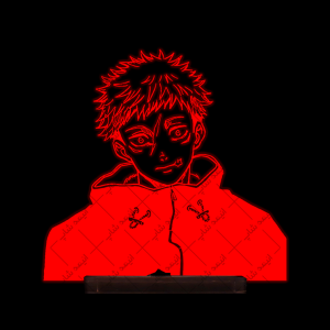 چراغ خواب انیمه Jujutsu Kaisen طرح Yuji Itadori