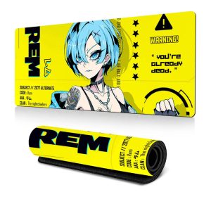 موس پد گیمینگ انیمه RE ZERO طرح REM