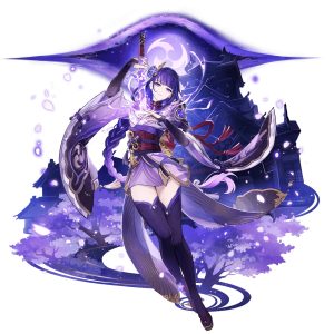برچسب UV - DTF انیمه Genshin Impact
