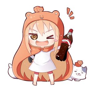 برچسب UV - DTF انیمه Himouto! Umaru-chan