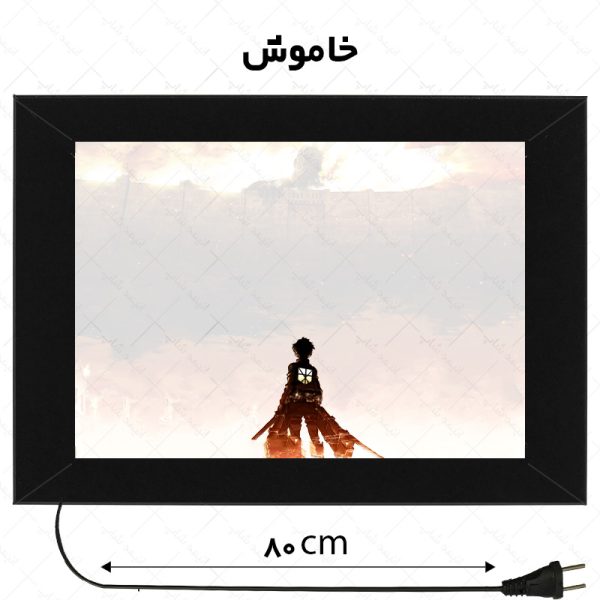 لایت باکس طرح انیمه Attack on Titan - تصویر 2