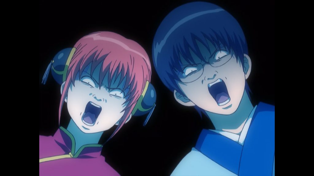شینپاچی و کاگورا - معرفی انیمه گینتاما Gintama