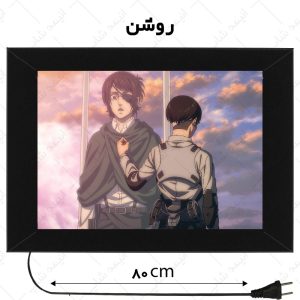 لایت باکس طرح انیمه Attack on Titan