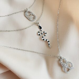 گردنبند ست ۳ عددی مار