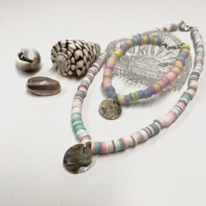 ست دستبند و گردنبند فیمو