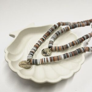 ست دستبند و گردنبند فیمو