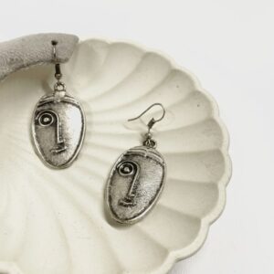 گوشواره دخترانه ورشو (طرح صورت)