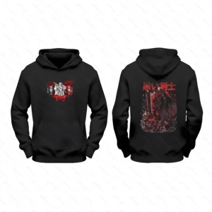 هودی دو طرفه انیمه برسرک طرح گاتس