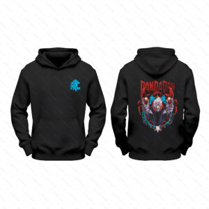 هودی دو طرفه طرح انیمه Dandadan