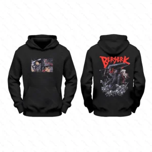 هودی دو طرفه انیمه برسرک طرح گاتس