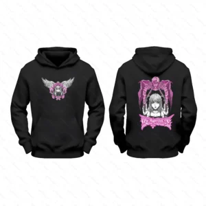 هودی دو طرفه انیمه دفترچه مرگ طرح لیسا