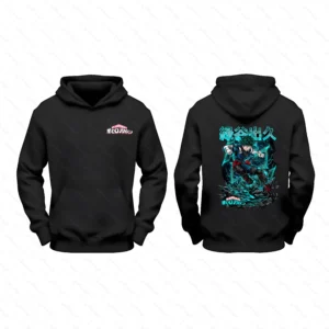 هودی دو طرفه انیمه my hero academia طرح دکو