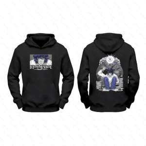 هودی دو طرفه انیمه دفترچه مرگ طرح L