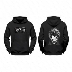 هودی دو طرفه انیمه دفترچه مرگ طرح ریوک