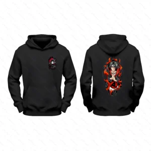 هودی دو طرفه انیمه ناروتو طرح ایتاچی