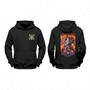 هودی دو طرفه طرح انیمه وان پیس