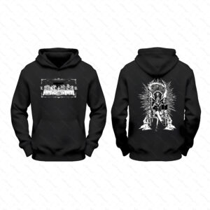 هودی دو طرفه انیمه دفترچه مرگ طرح ضیافت پادشاهی