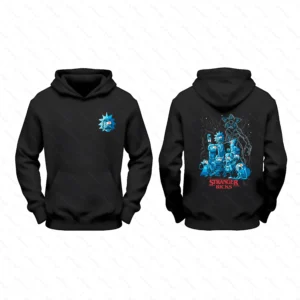 هودی کروس اور ریک و مورتی استرنجر تینگز و آبشار جاذبه