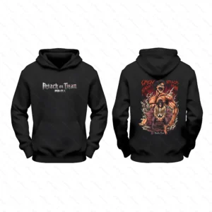 هودی دو طرفه انیمه حمله به غول طرح ارن یگر