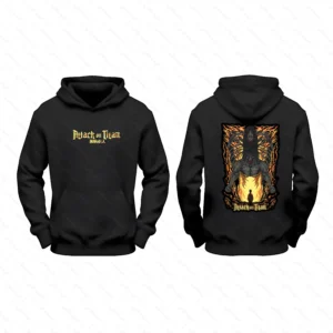 هودی دو طرفه انیمه حمله به غول طرح ارن یگر