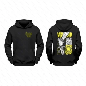 هودی دو طرفه طرح انیمه حماسه وینلند طرح تورفین