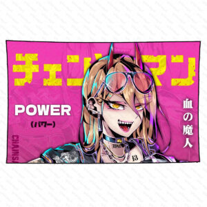 بکدراپ انیمه مرد اره ای طرح پاور