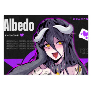قاب MDF طرح انیمه overlord