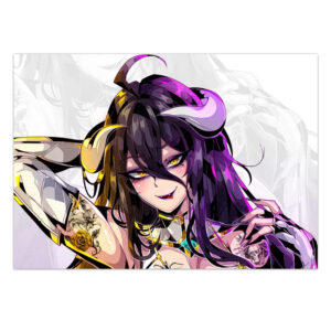 قاب MDF طرح انیمه overlord