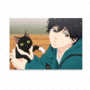 پوستر گلاسه طرح انیمه ao haru ride