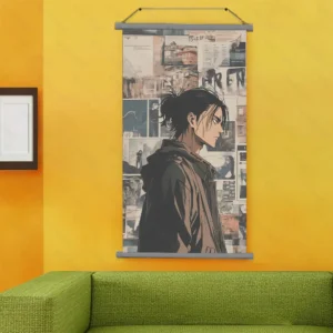 پوستر اسنپ طرح انیمه attack on titan