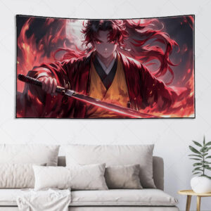 بکدراپ طرح انیمه Demon Slayer