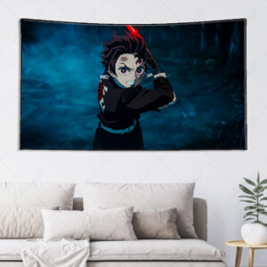 بکدراپ طرح انیمه Demon Slayer