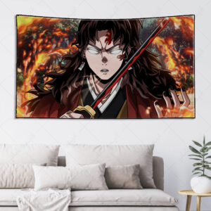بکدراپ طرح انیمه Demon Slayer
