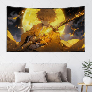 بکدراپ طرح انیمه Demon Slayer