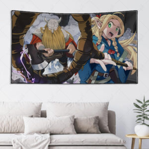 بکدراپ طرح انیمه DUNGEON MESHI