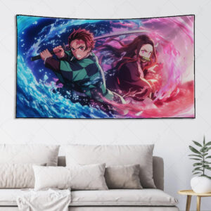 بکدراپ طرح انیمه Demon Slayer