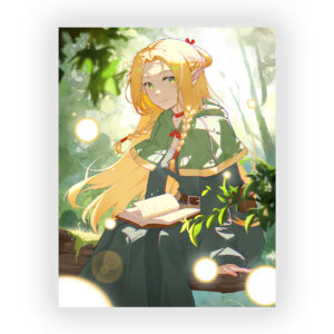 پوستر گلاسه طرح انیمه DUNGEON MESHI
