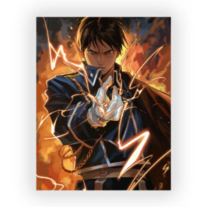 قاب MDF طرح انیمه Fullmetal Alchemist