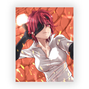 قاب MDF طرح انیمه DanMachi