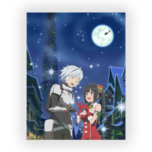 قاب MDF طرح انیمه DanMachi