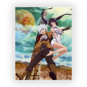قاب MDF طرح انیمه DanMachi