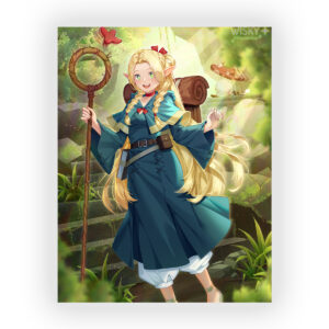 پوستر گلاسه طرح انیمه DUNGEON MESHI