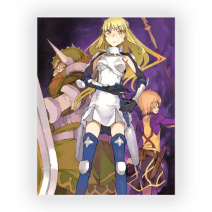قاب MDF طرح انیمه DanMachi