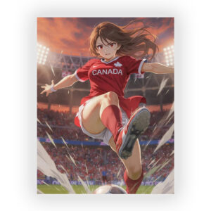 پوستر گلاسه طرح World Cup 2026